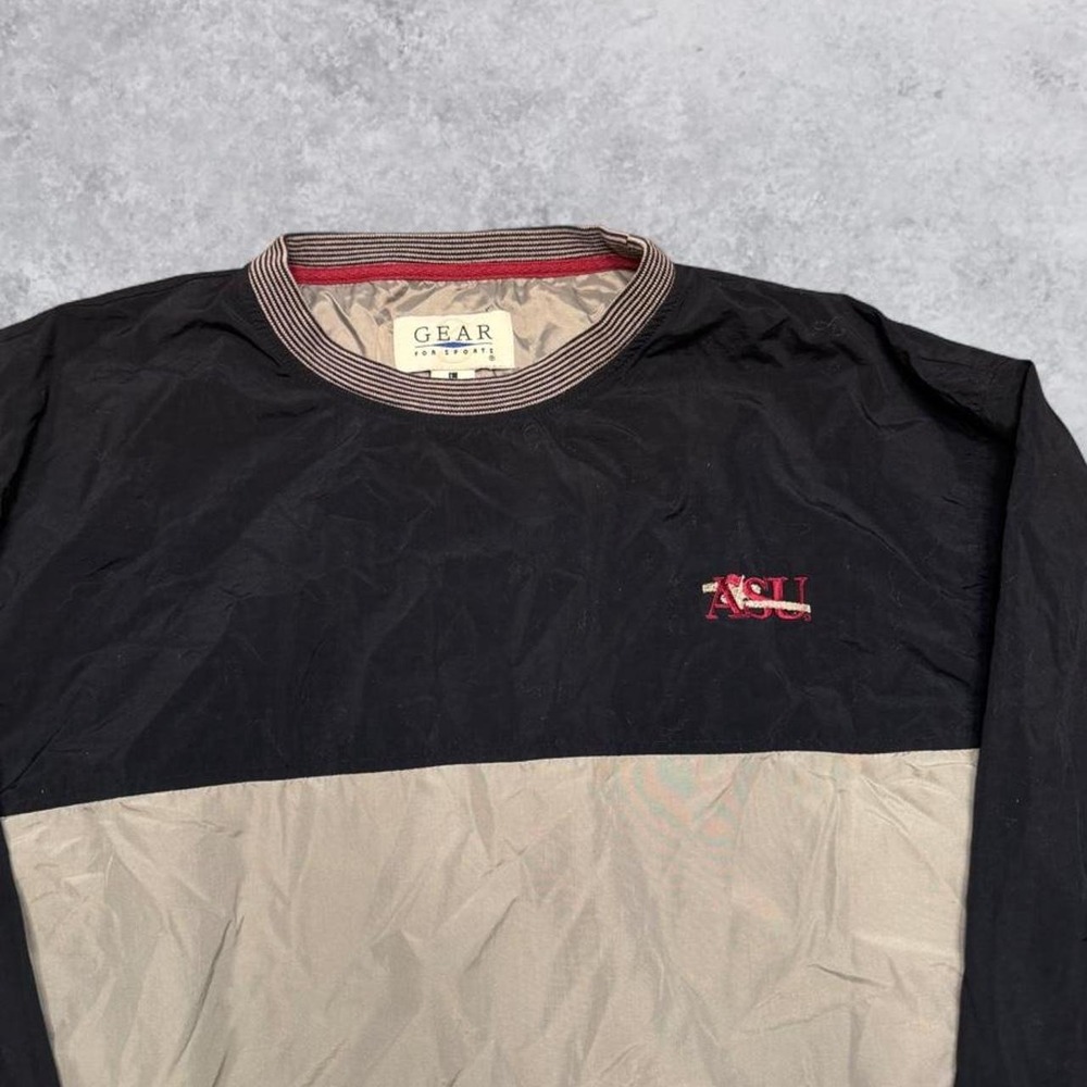 Vintage 90s Gear For Sports ASU Arizona State Windbreaker Pullover Mens Large
